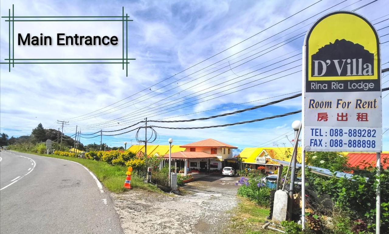 D'Villa Rina Ria Lodge, Kinabalu Park, Kundasang Bundu Tuhan Exteriér fotografie